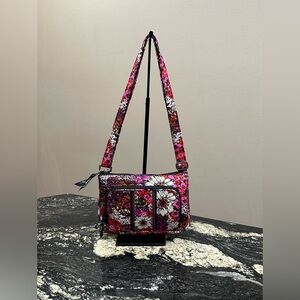 Vera Bradley Vibrant Floral Crossbody Bag